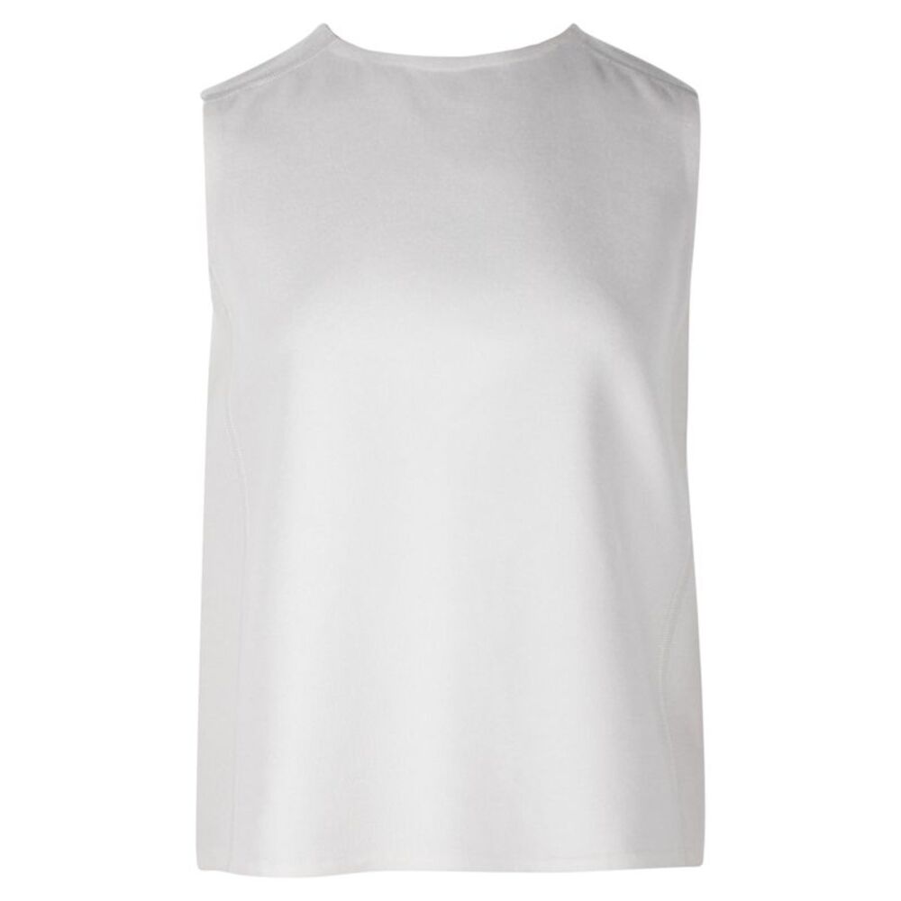 Hermes Double Face Vest in Light Blue Grey Cashmere